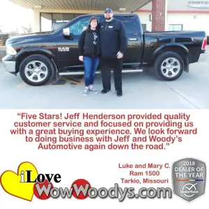 Luke and Mary C. Tarkio, Missouri - Wow Woody's