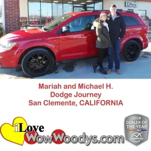 Mariah and Michael H. San Clemente, CALIFORNIA - Wow Woody's