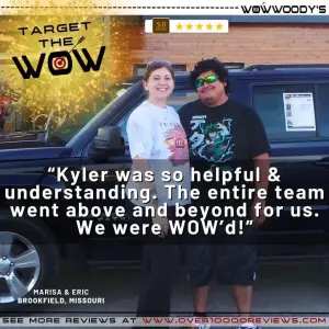 Marisa & Eric - Wow Woody's