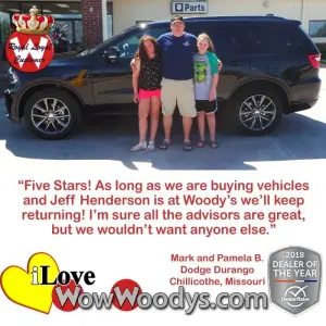 Mark and Pamela B. Chillicothe, Missouri - Wow Woody's