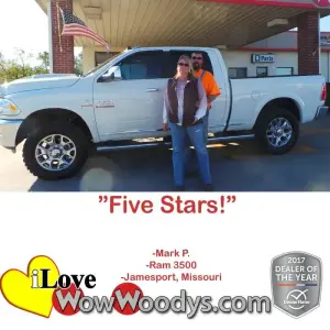 Mark P. - Jamesport, Missouri - Wow Woody's