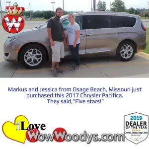 Markus and Jessica - Wow Woody's