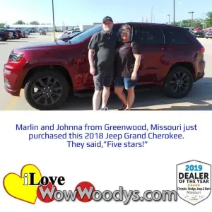 Marlin and Johnna - Wow Woody's