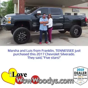 Marsha and Luis - Wow Woody's
