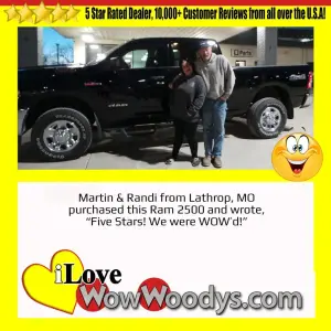 Martin & Randi - Wow Woody's