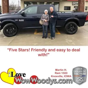 Martin H. Knoxville, IOWA - Wow Woody's