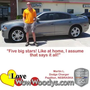 Martin L. Papillion, NEBRASKA - Wow Woody's