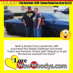 Matt & Kristen - Wow Woody's