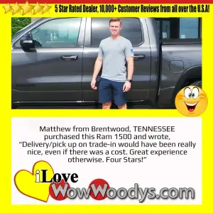 Matthew - Wow Woody's