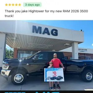 Brand-New Beginnings Matt and Jessica’s 2026 Ram 3500 Adventure at MAG CDJR