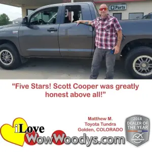 Matthew M. Golden, COLORADO - Wow Woody's