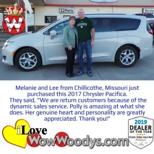 Melanie and Lee - Wow Woody's