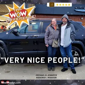 Michael & Jennifer - Wow Woody's