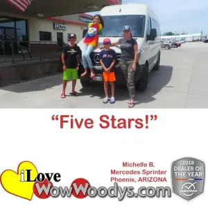 Michelle B. Phoenix, ARIZONA - Wow Woody's