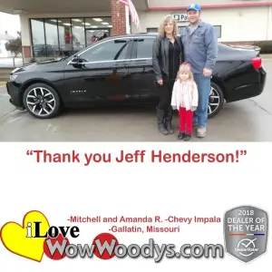 Mitchell and Amanda R. - Gallatin, Missouri - Wow Woody's