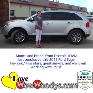 Monte and Brandi - Wow Woody's