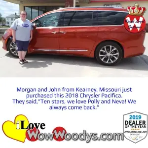 Morgan and John - Wow Woody's
