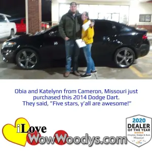 Obia and Katelynn - Wow Woody's
