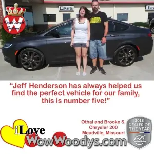 Othal and Brooke S. Meadville, Missouri - Wow Woody's