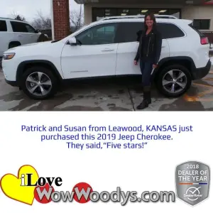 Partick and Susan. Fort Riley, KANSAS - Wow Woody's