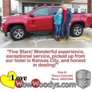 Rick B. Musa, ARIZONA - Wow Woody's