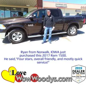 Ryan - Wow Woody's