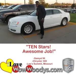 Samyel W. - Lee's Summit, Missouri - Wow Woody's