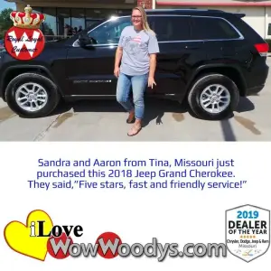 Sandra and Aaron - Wow Woody's