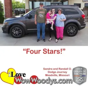 Sandra and Randall O. Meadville, Missouri - Wow Woody's