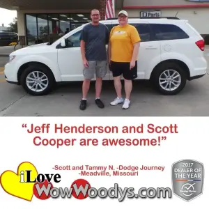 Scott and Tammy N. - Meadville, Missouri - Wow Woody's