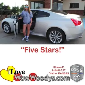 Shawn P. Olathe, KANSAS - Wow Woody's