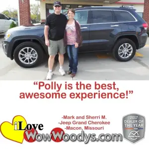 Mark and Sherri M. - Macon, Missouri - Wow Woody's