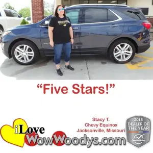 Stacy T. Jacksonville, Missouri - Wow Woody's