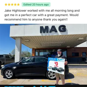 Timothy’s Perfect Payment Moment – Driving Home in a 2016 Ford Taurus from MAG CDJR