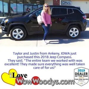 Taylor and Justin - Wow Woody's