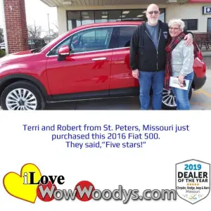 Terri and Robert - Wow Woody's