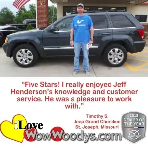 Timothy S. St. Joseph, Missouri - Wow Woody's