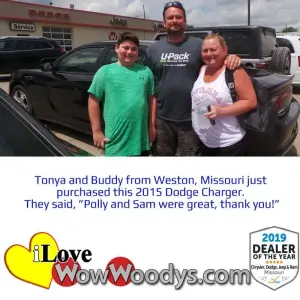 Tonya and Buddy - Wow Woody's