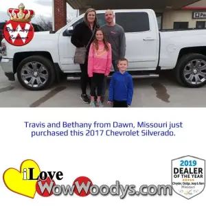 Travis and Bethany - Wow Woody's