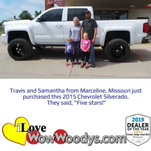 Travis and Samantha - Wow Woody's