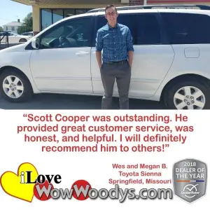 Wes and Megan B. Springfield, Missouri - Wow Woody's