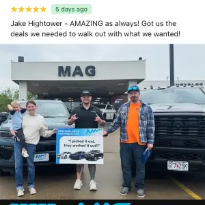 Double the Keys Double the Adventure for Whitney and Michael at MAG CDJR