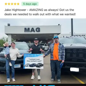 Double the Keys Double the Adventure for Whitney and Michael at MAG CDJR