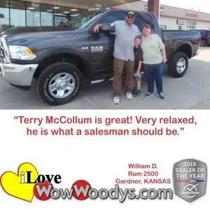 William D. Gardner, KANSAS - Wow Woody's