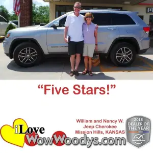 William and Nancy W. Mission Hills, KANSAS - Wow Woody's