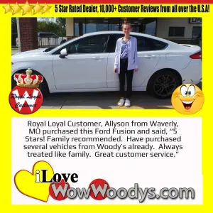 Allyson - Wow Woody's