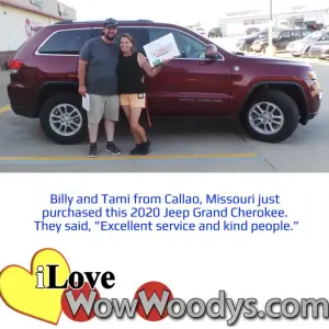 Billy and Tami - Wow Woody's