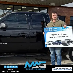Testimonial from Aidan in Moberly, MO | MAG CDJR