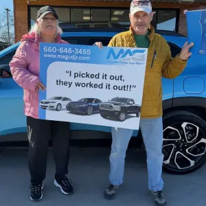 Testimonial from Diana & Richard from Gallatin, MO on Their 2025 Chevrolet Trax at MAG CDJR
