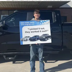Testimonial from Kanden from Trenton, MO on His 2020 Chevrolet Silverado 1500 at MAG CDJR